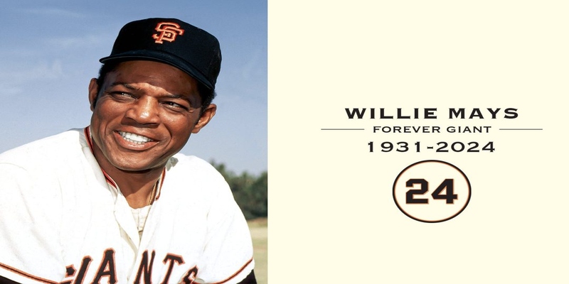 Chân dung cầu thủ bóng chày huyền thoại - Willie Mays