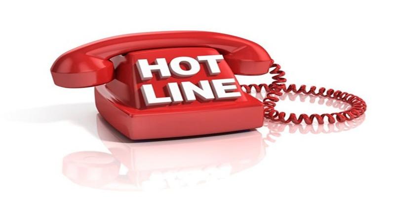 Hệ thống liên lạc bằng hotline vô cùng nhanh gọn và tiện lợi 