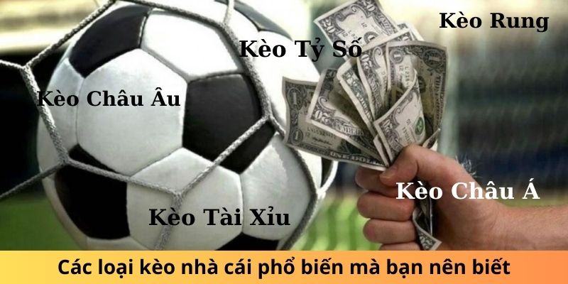 các loại kèo nhà cái phổ biến