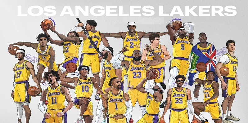 Khám phá tổng quan về thông tin đội bóng rổ Los Angeles Lakers